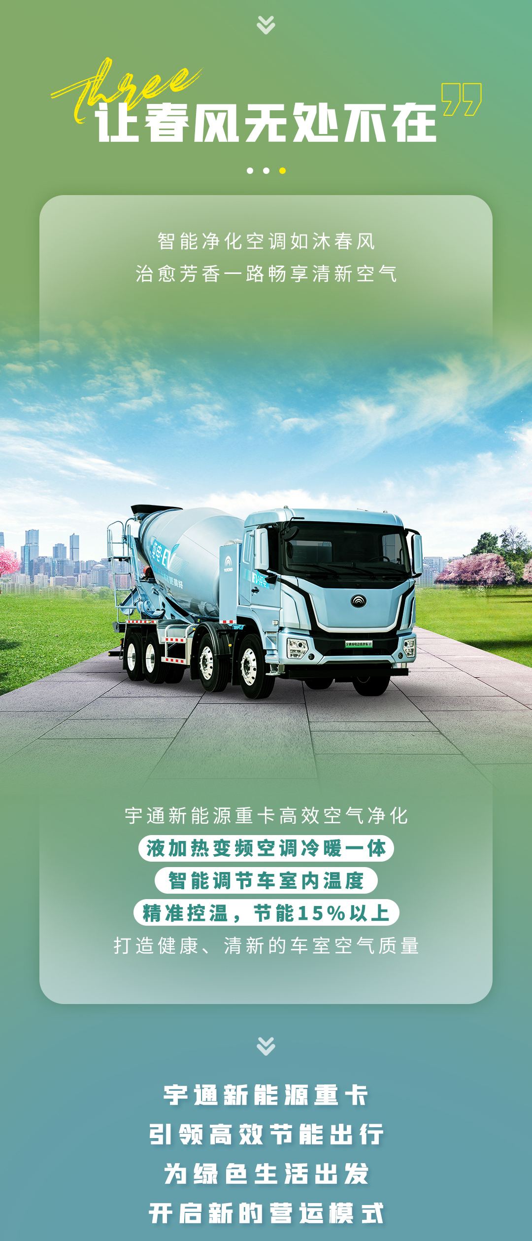 产品博览 | 出发~跟随宇通重卡一起「上春山」