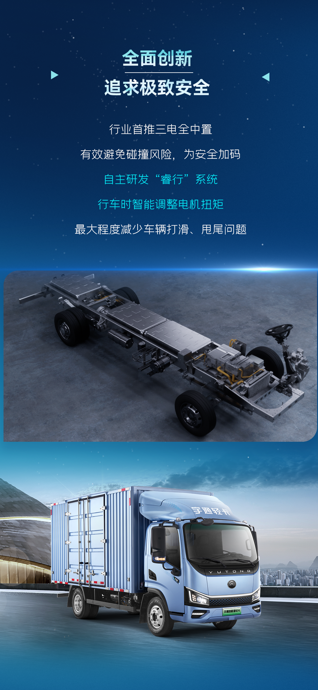 一图看懂宇通轻卡上市新品！