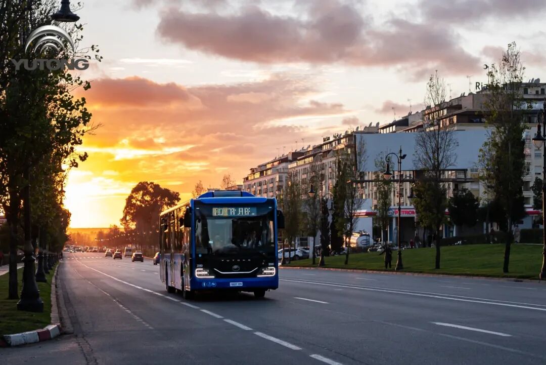从赛事服务到城市动脉：723辆宇通客车成为摩洛哥流动风景线
