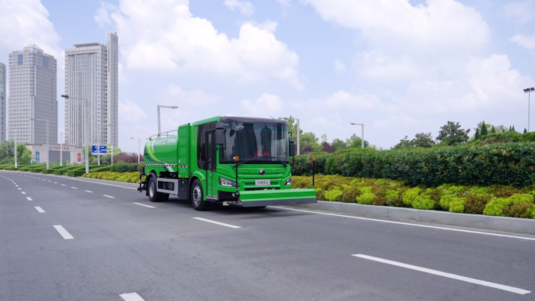 绿色新城，湛河未来┃21台宇通新能源环卫车辆批量交付平顶山