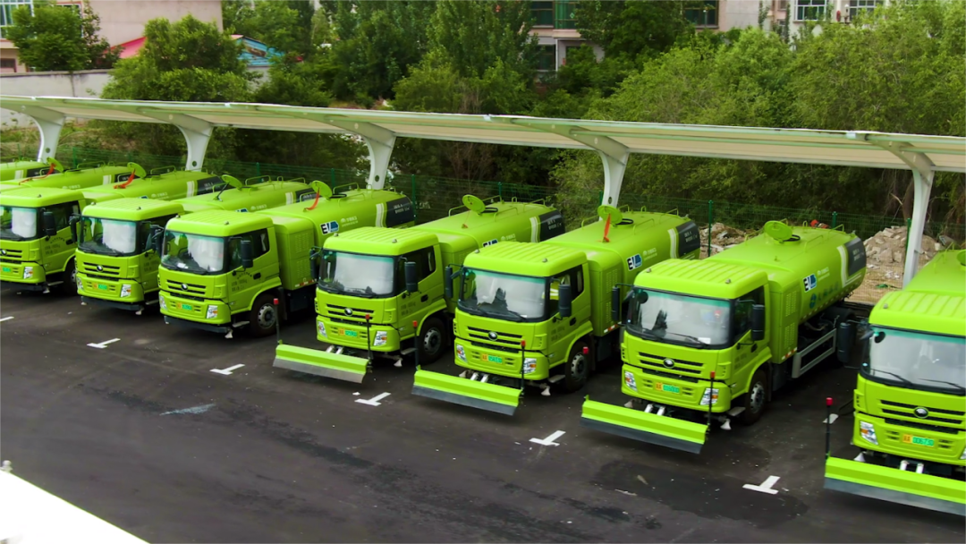 绿变石家庄，电动先锋┃宇通环卫助力“国际庄”环卫车辆全面电动化