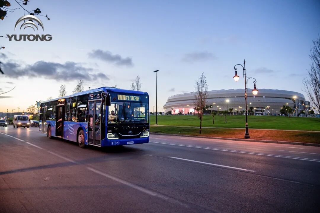 从赛事服务到城市动脉：723辆宇通客车成为摩洛哥流动风景线
