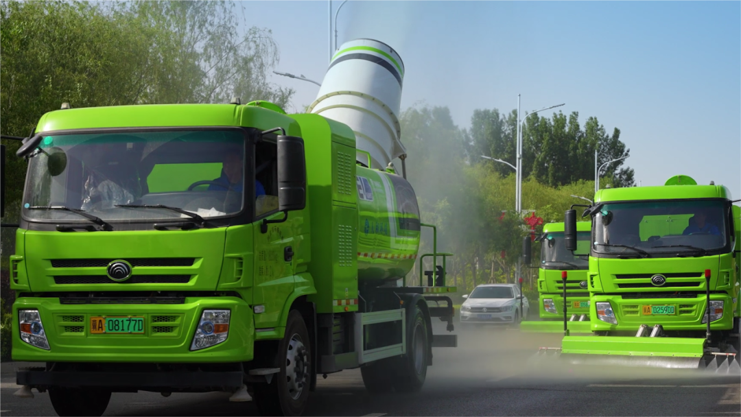 绿变石家庄，电动先锋┃宇通环卫助力“国际庄”环卫车辆全面电动化